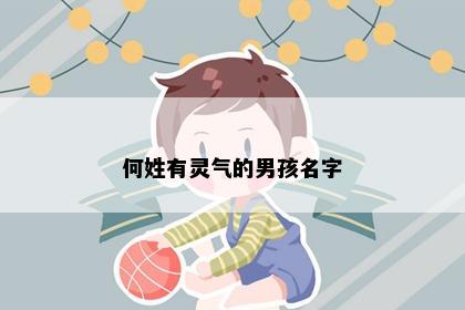 何姓有灵气的男孩名字